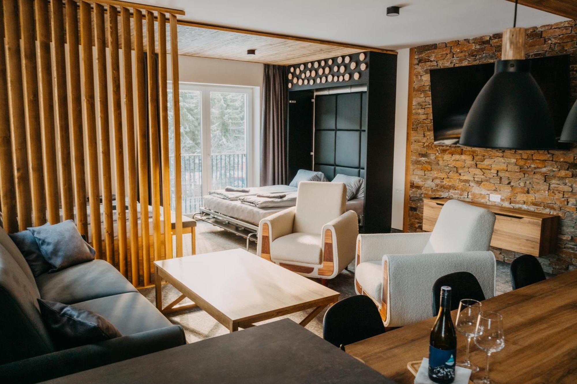 Luxusni Apartmany Domovjanka - Lysa Hora, Smrk, Kminek, Slavic 比拉 外观 照片
